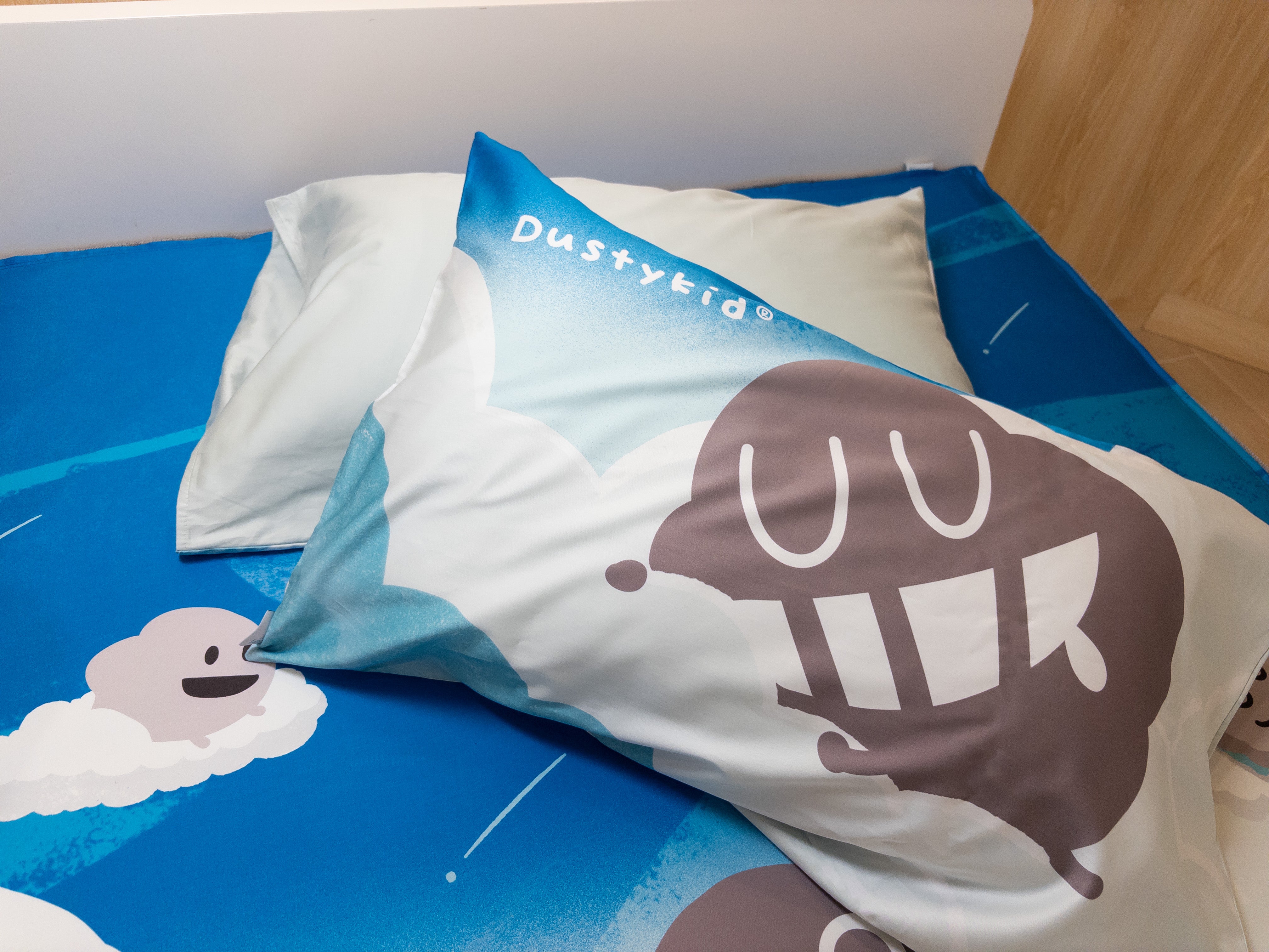 Bed sheet with two pillowcases | 100% cotton (Gen. 2) | Durtykid® Moon Cloud Dream