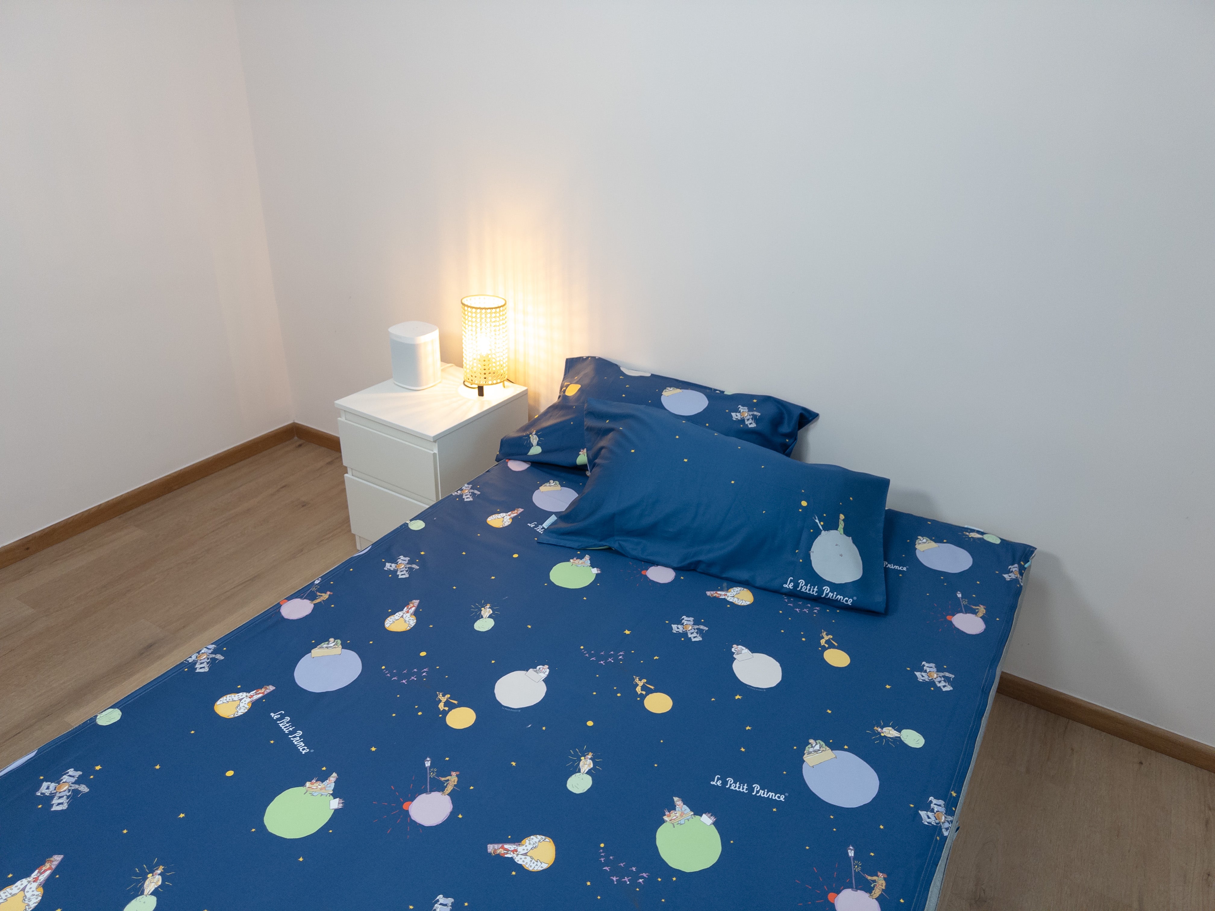 床面連枕頭套兩個|Gen. 2 全棉|Le Petit Prince® 小王子 Journey