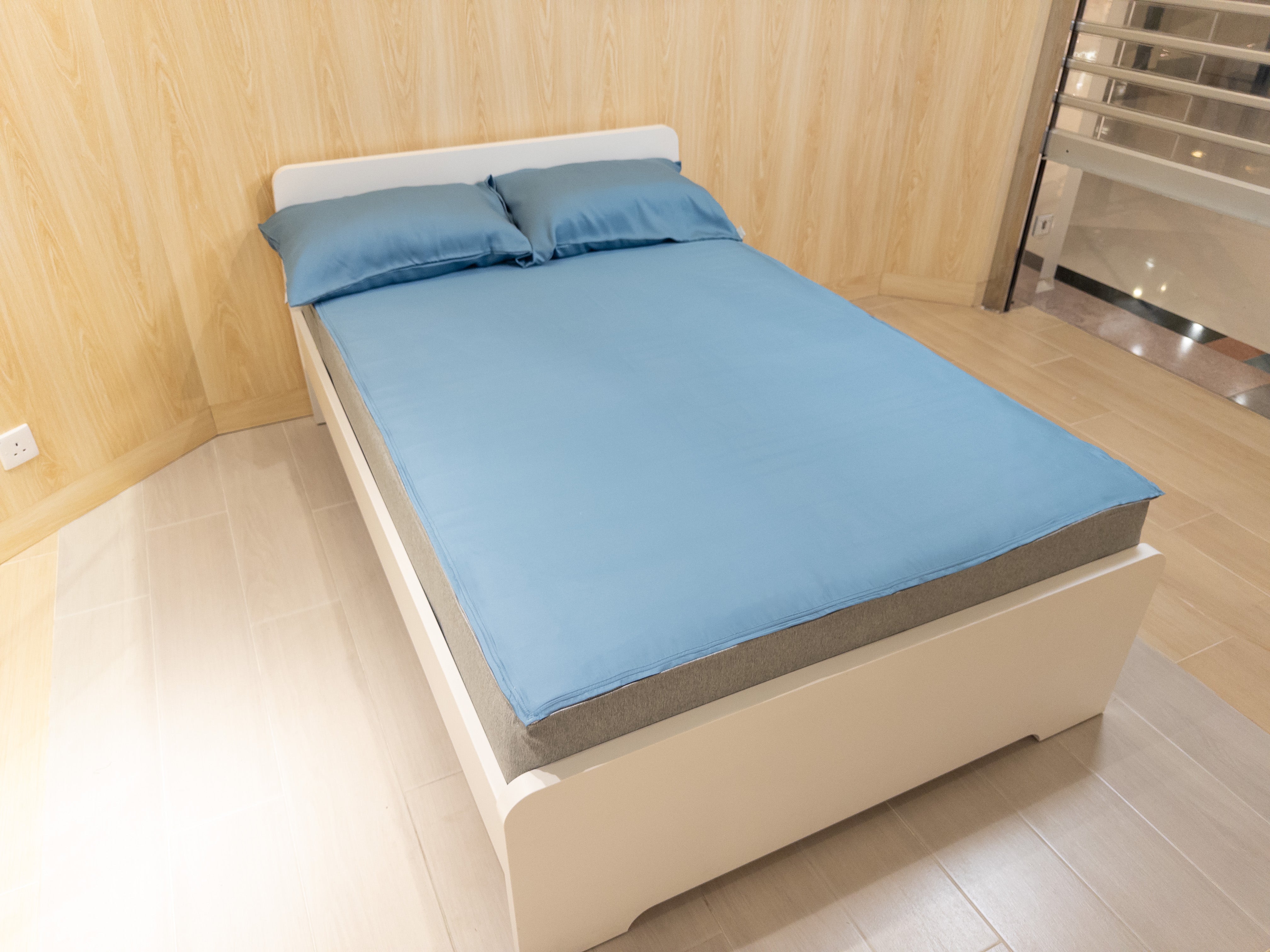 床面連枕頭套兩個|ULTRA FINE 細滑 (Gen. 2)|Azure 碧藍