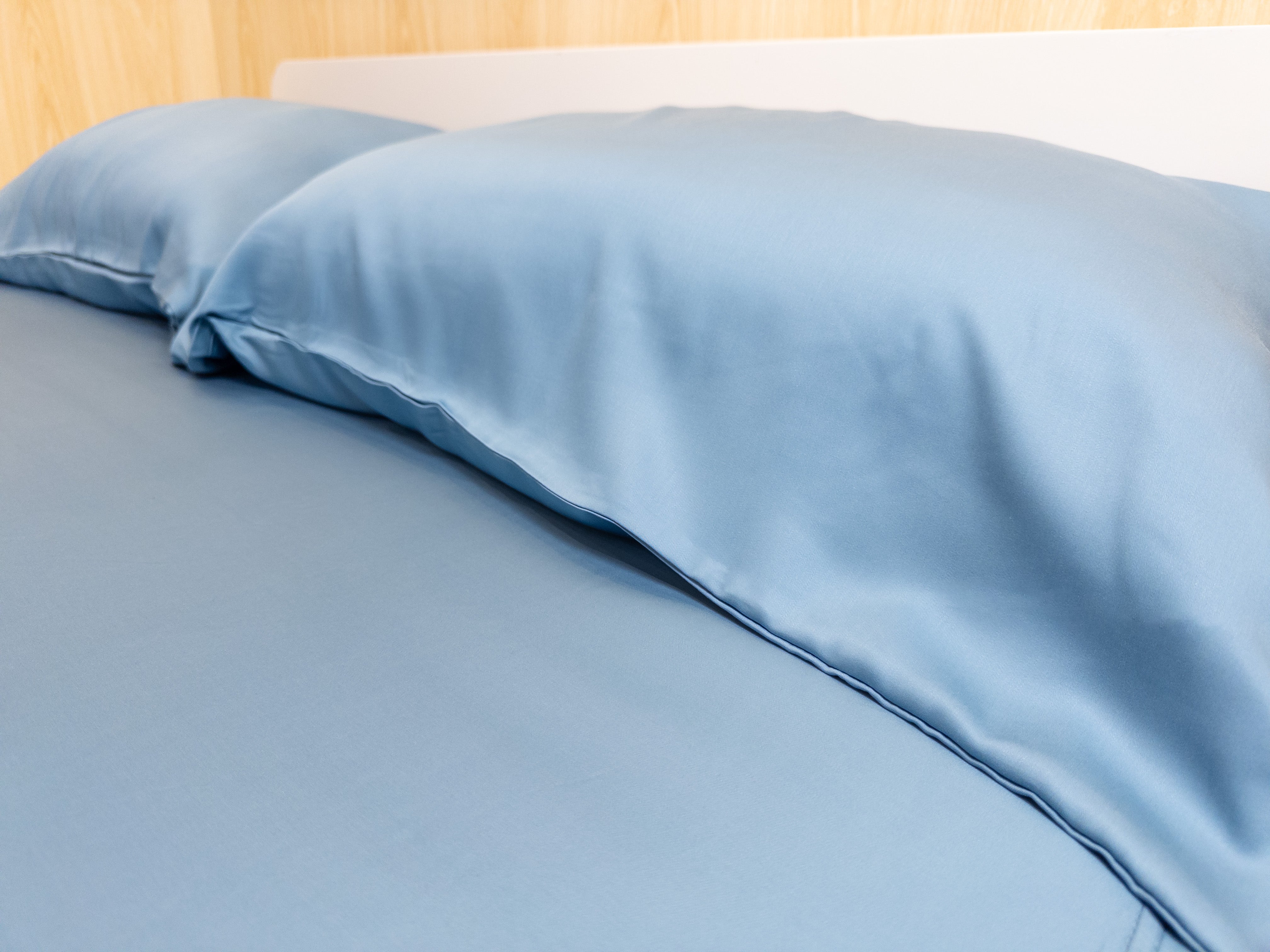 床面連枕頭套兩個|ULTRA FINE 細滑 (Gen. 2)|Azure 碧藍