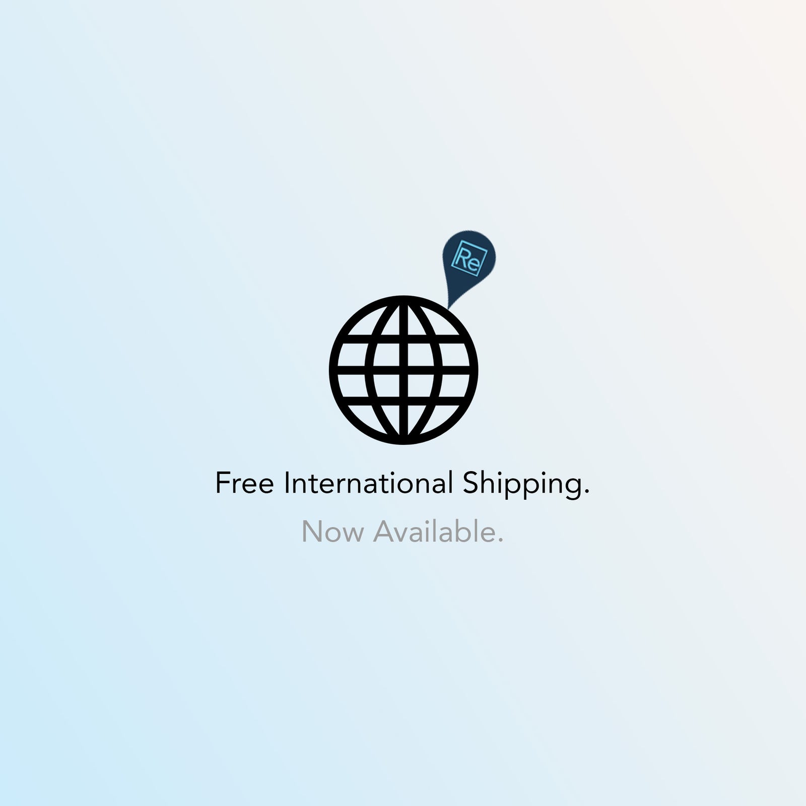 Free Shipping Internationally. 全球免運費