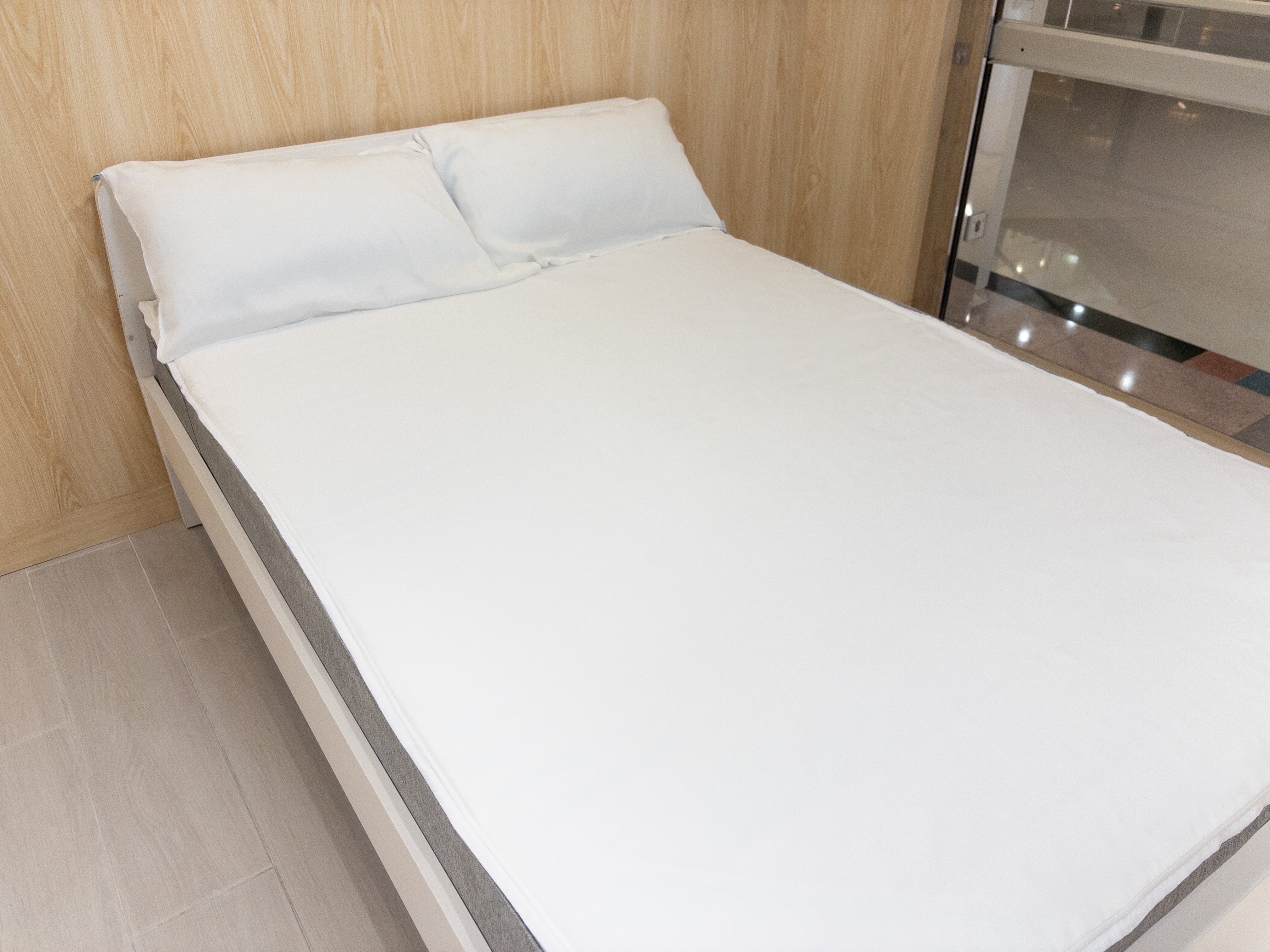 床面連枕頭套兩個｜ULTRA FINE 細滑 (Gen. 2)｜Snow 雪白