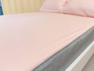 Sheet set with two pillowcases | ULTRA FINE (Gen. 2) | Powder Pink