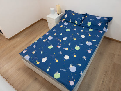 床面連枕頭套兩個｜Gen. 2 全棉｜Le Petit Prince® 小王子 Journey