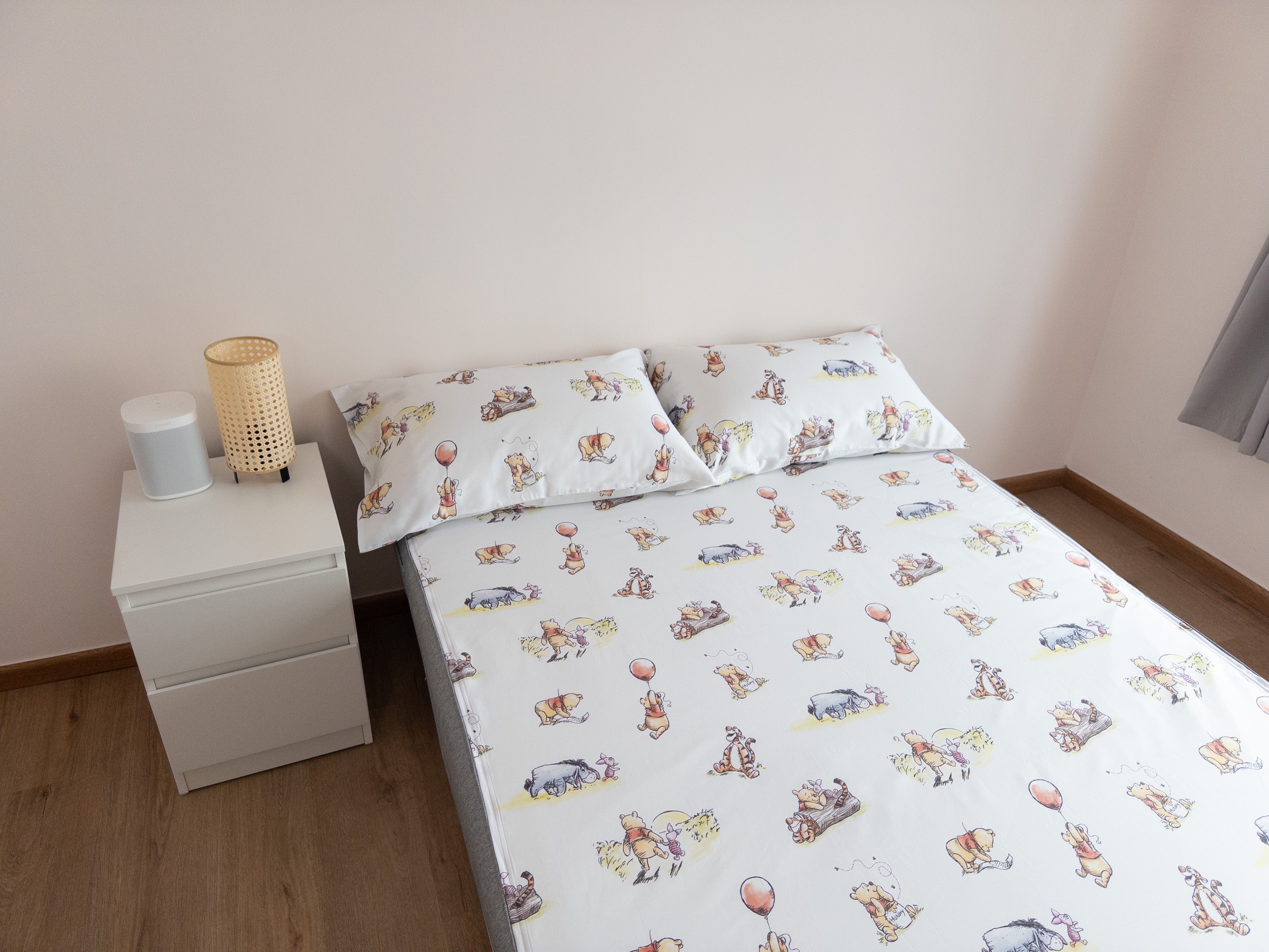 Bedding with two pillowcases | Gen. 2 100% Cotton | Winnie the Pooh® Balloon Adventure