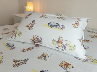 卡通枕頭套-維尼床單-Re Pillow