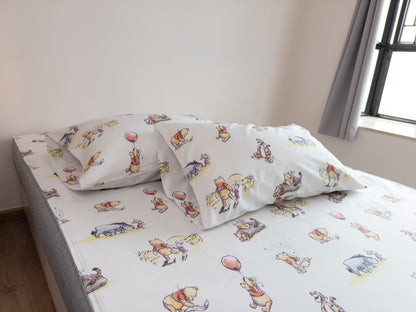 Bedding with two pillowcases | Gen. 2 100% Cotton | Winnie the Pooh® Balloon Adventure