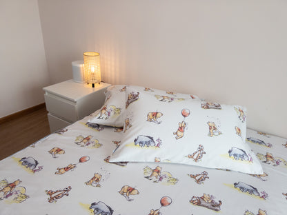 Bedding with two pillowcases | Gen. 2 100% Cotton | Winnie the Pooh® Balloon Adventure
