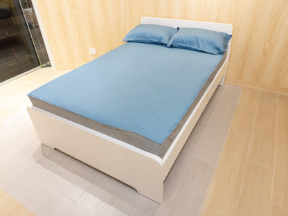 床面連枕頭套兩個｜ULTRA FINE 細滑 (Gen. 2)｜Azure 碧藍