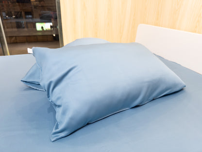 床面連枕頭套兩個｜ULTRA FINE 細滑 (Gen. 2)｜Azure 碧藍