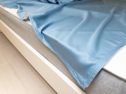 床面連枕頭套兩個｜ULTRA FINE 細滑 (Gen. 2)｜Azure 碧藍