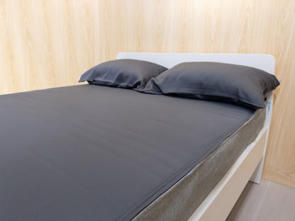 床面連枕頭套兩個｜ULTRA FINE 細滑 (Gen. 2)｜Charcoal 深灰