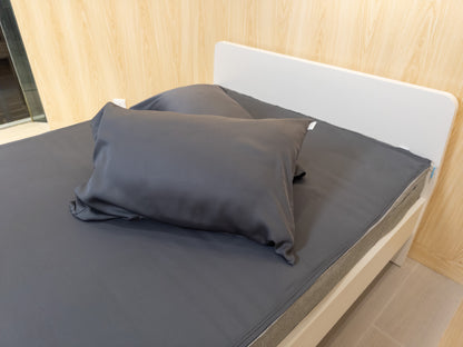 床面連枕頭套兩個｜ULTRA FINE 細滑 (Gen. 2)｜Charcoal 深灰