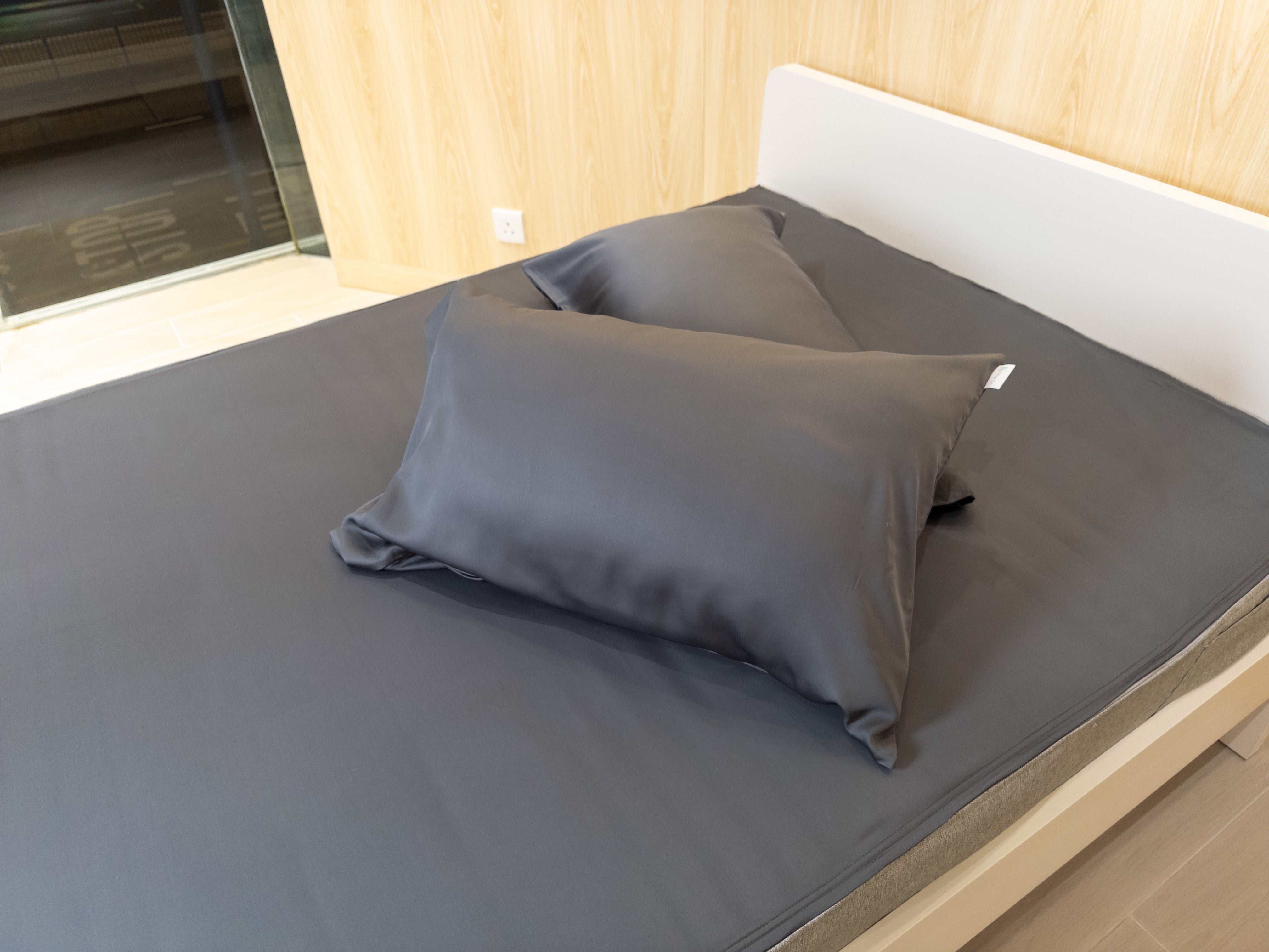 床面連枕頭套兩個｜ULTRA FINE 細滑 (Gen. 2)｜Charcoal 深灰