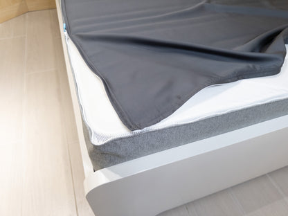 床面連枕頭套兩個｜ULTRA FINE 細滑 (Gen. 2)｜Charcoal 深灰