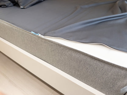 床面連枕頭套兩個｜ULTRA FINE 細滑 (Gen. 2)｜Charcoal 深灰