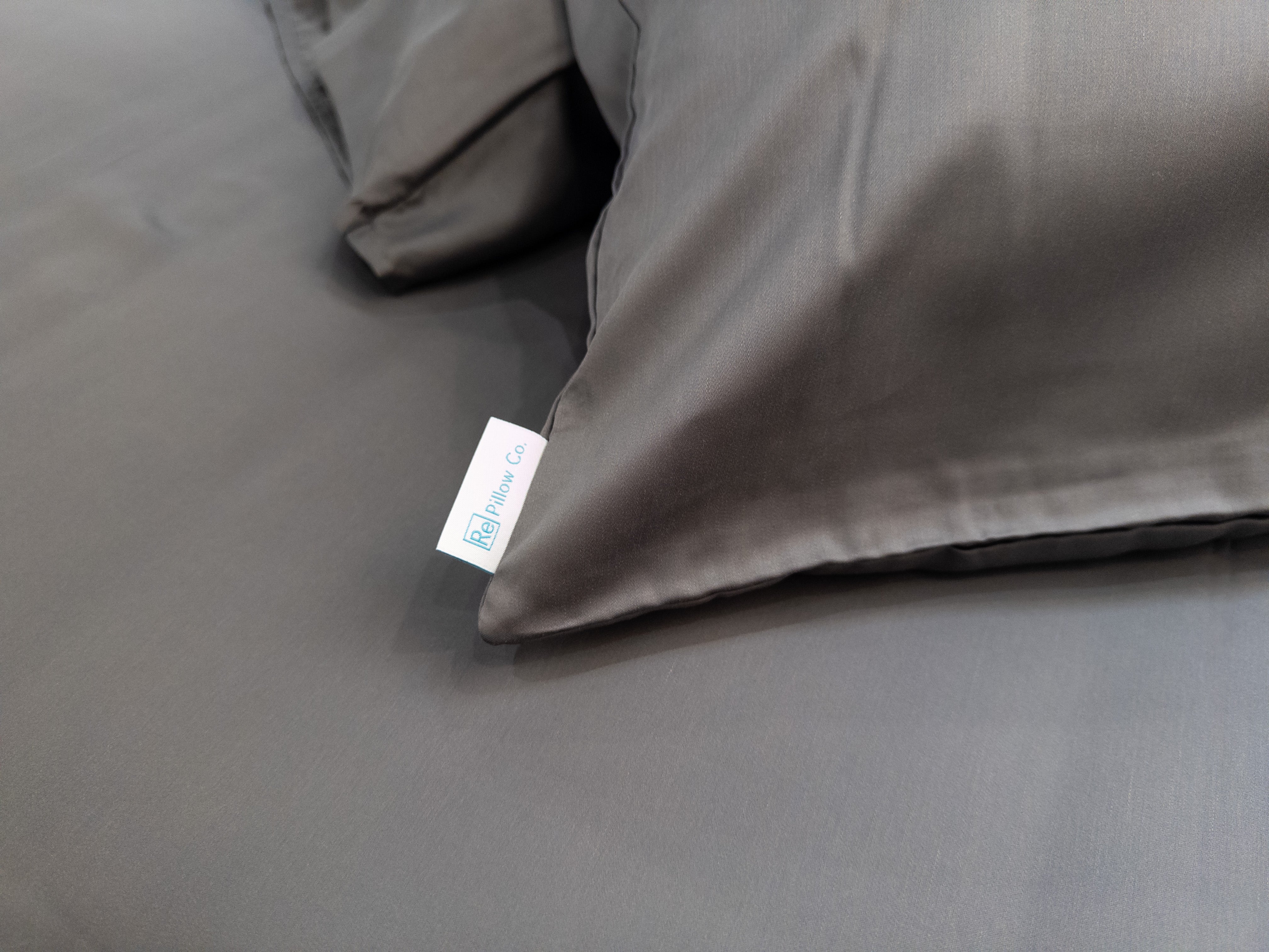 床面連枕頭套兩個｜ULTRA FINE 細滑 (Gen. 2)｜Charcoal 深灰