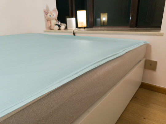 Re Bedding-床單藍色-淨色床單
